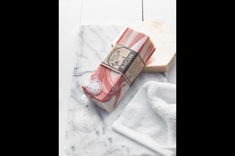 This vegan soap, which is porky to the eye but floral to the nose, is on sale on Notonthehighstreet for £18